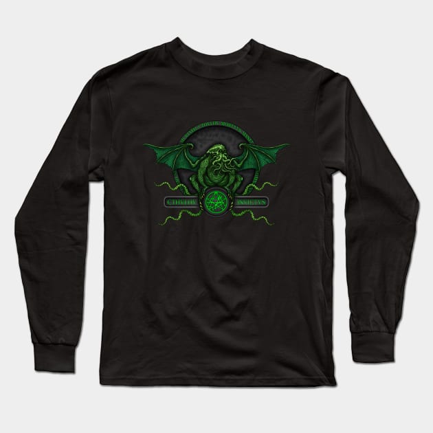 Cthulhu Invictus - Azhmodai 2020 Long Sleeve T-Shirt by azhmodai